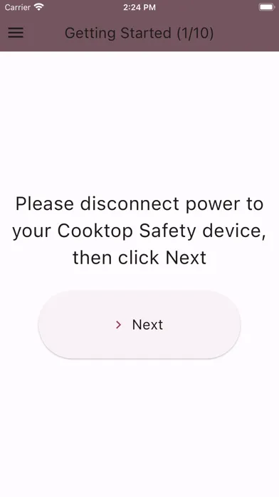 Cooktop Safety Screenshots